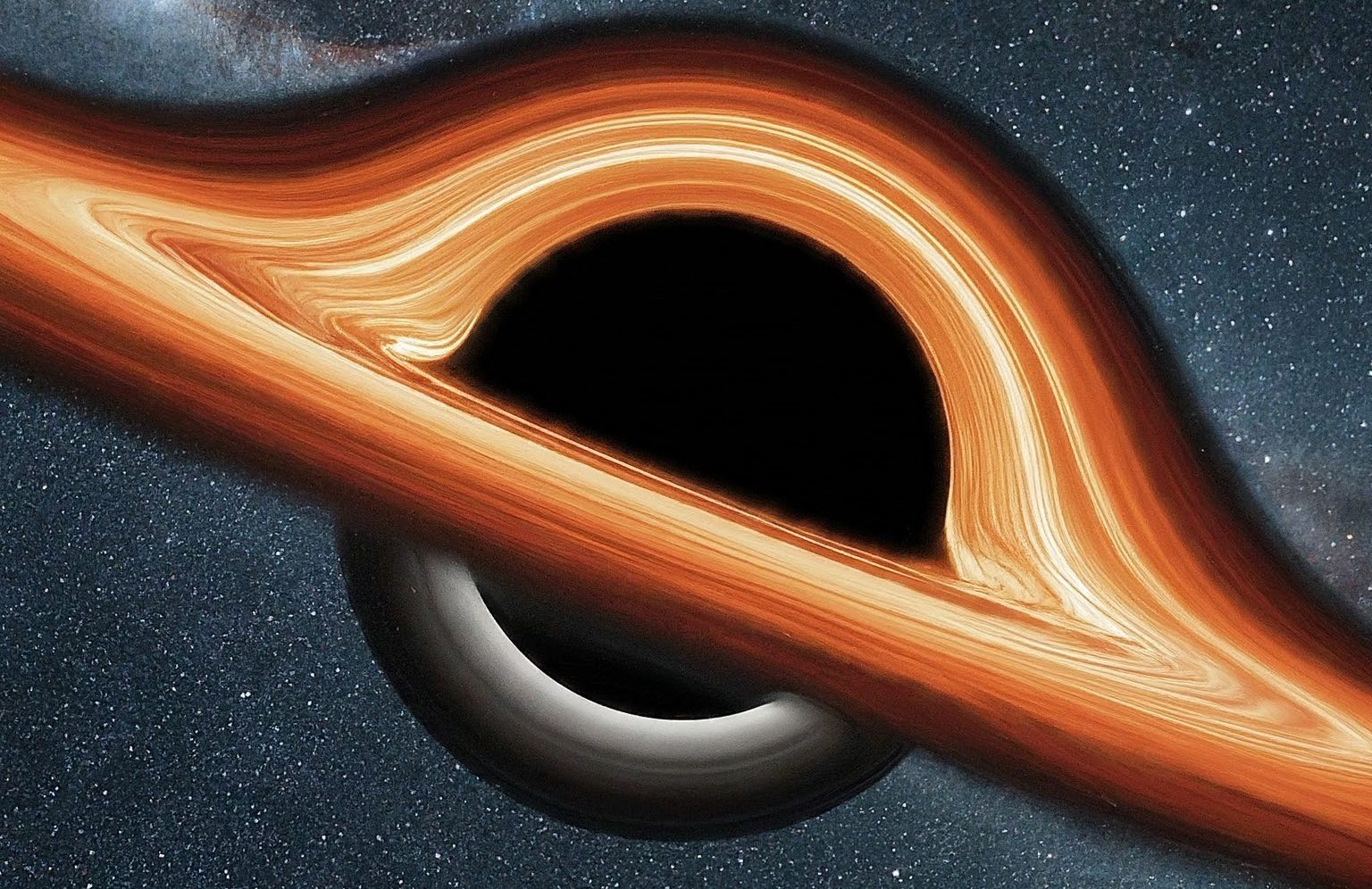 A blackhole in a blackhole?