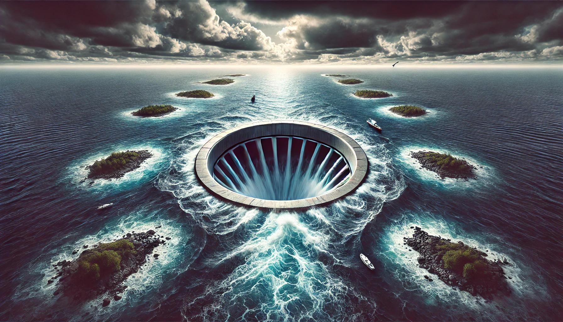 What if you drained the oceans?