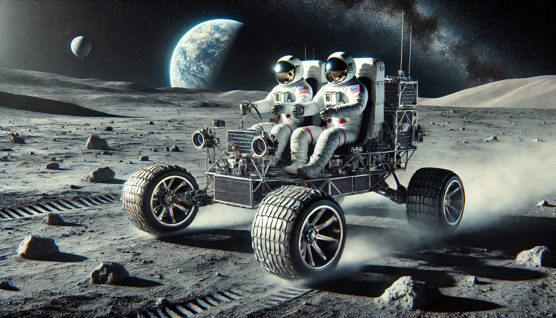 Apollo 16 lunar rover